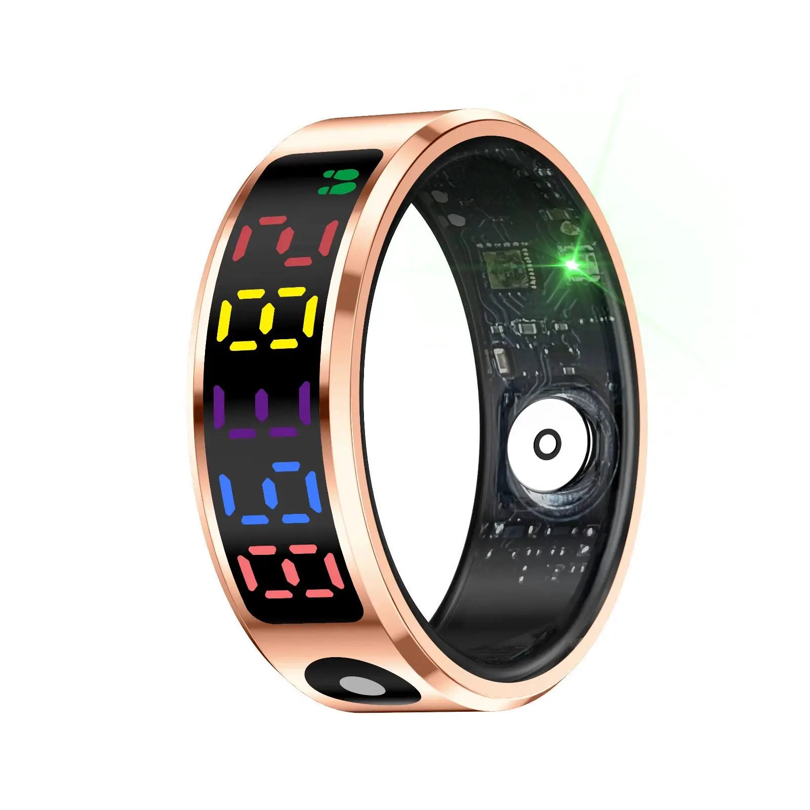 2026 Smart Ring with Display Screen And Touch, Health Manager, 5ATM Waterproof For Men Women Smart Rings R12