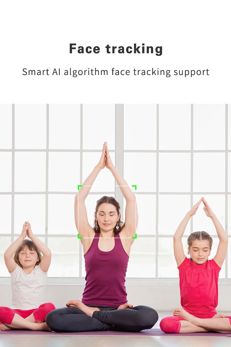 Automatic tracking phone holder, automatic face tracking tripod, multifunctional intelligent 360 ° rotating face tracking holder