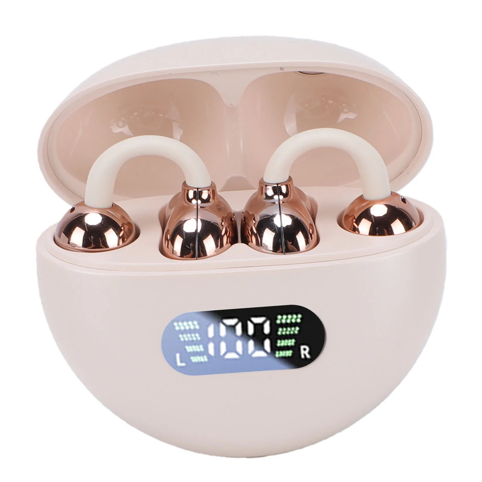 AI Smart Translation Earbuds Wireless Bluetooth Earbuds Noise Canceling Multi Functional Support 74 Languages 70 Accents w/ App