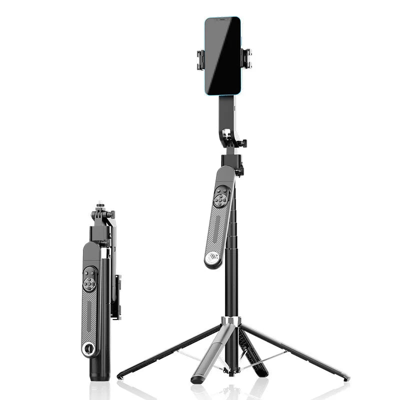 Smart AI Tracking Gimbal Facial Tracking Selfie Stick Bluetooth Selfie Camera Portable Travel Automatic Rotation Phone Holder