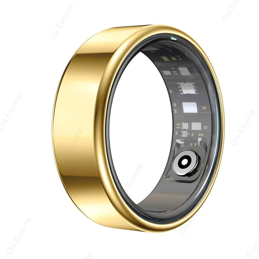 2026 New Smart Ring Men Women, Heart Rate Blood Oxygen and Sleep Monitor Smartring IP68 &amp; 5ATM Waterproof, Multi-sport Mode Ring