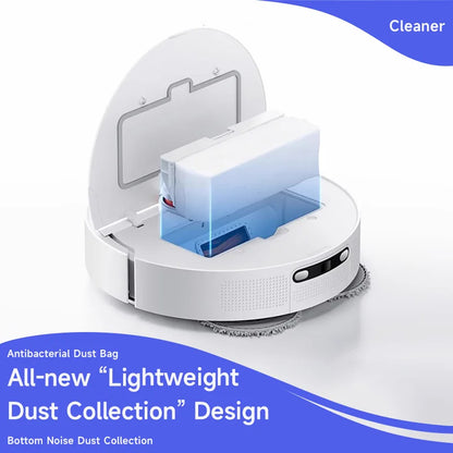 【Xiaomi】 Robot Vacuum H40, 10,000 Pa powerful Aspiration, ultra-accurate cleaning with navigation LDS, 2-en1: Vacuum and wash
