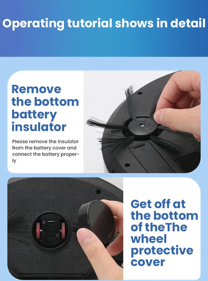 5-in-1 Wireless Smart Robot Vacuum Cleaner Multifunctional Super Quiet Vacuuming Mopping Humidifying For Home Use Home Appliance