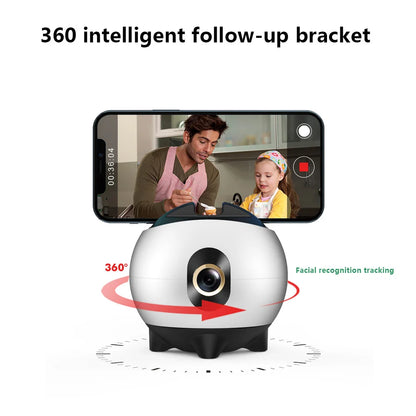 Automatic tracking phone holder, automatic face tracking tripod, multifunctional intelligent 360 ° rotating face tracking holder