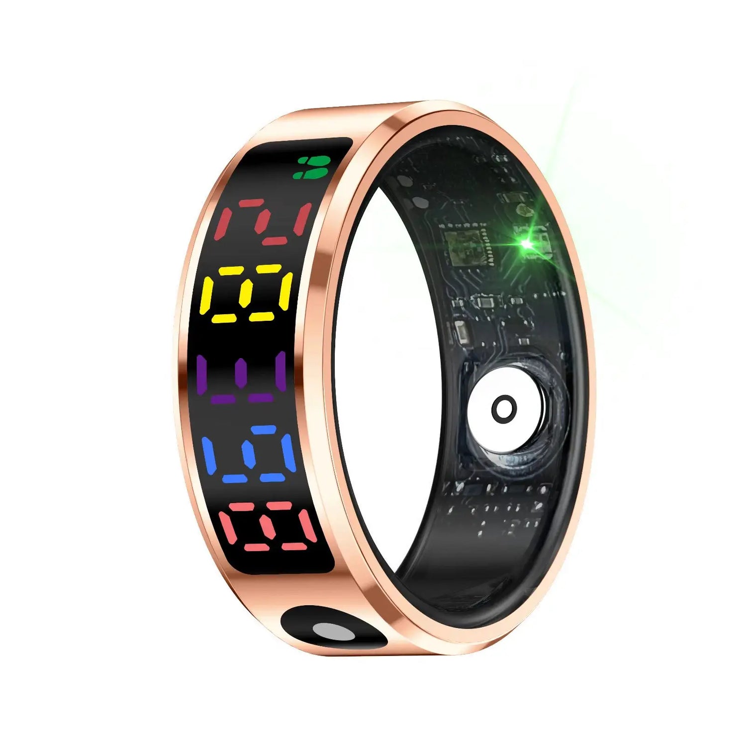 2026 Smart Ring with Display Screen And Touch, Health Manager, 5ATM Waterproof For Men Women Smart Rings R12
