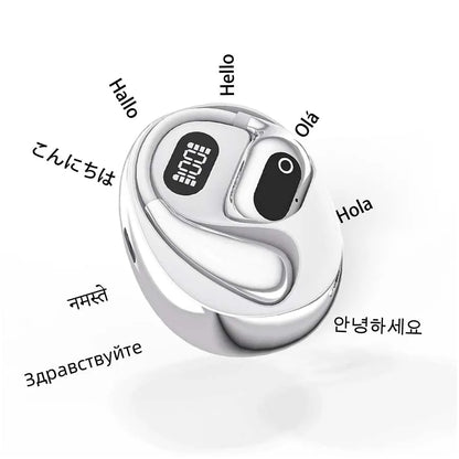 AI Translator Earbuds, Bluetooth Earphones, Languages Translation for Travel/Business/Learning, Real-Time 2-Way, iOS/Android