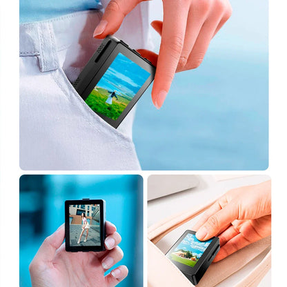 Mini Portable Smartphone Selfie Screen Display Projector  Screen Live Shooting Artifact Mobile Phone Same Screen Remote Control