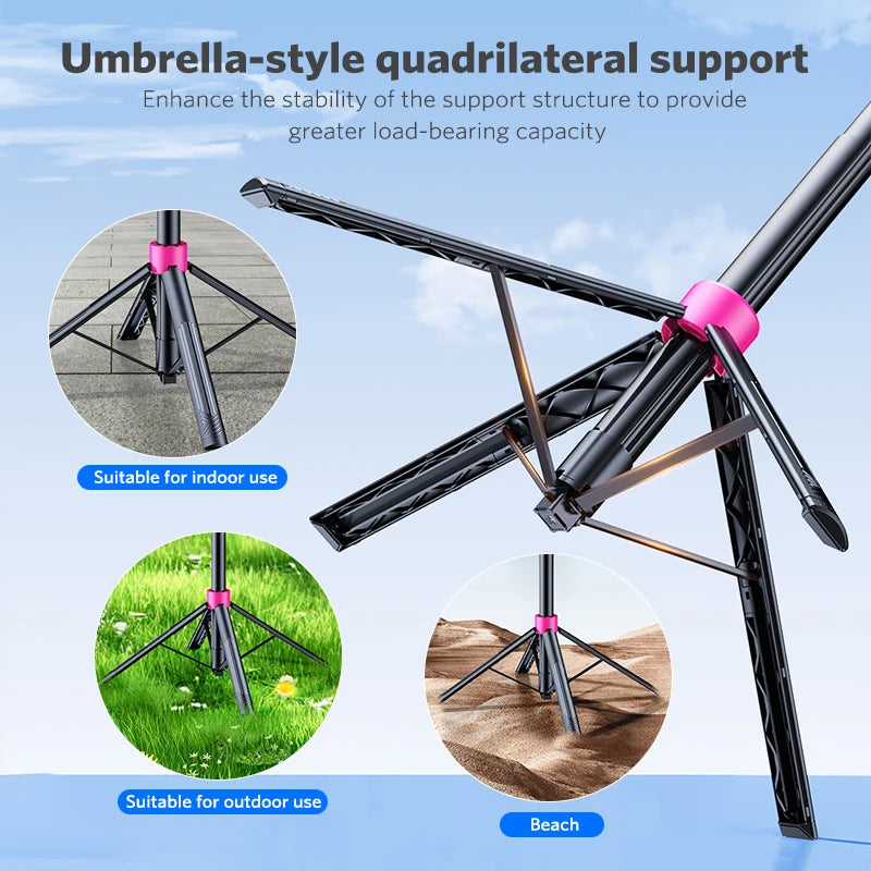 AI Smart Gimbal Tripod Selfie Stick Foldable 360° Auto Follow-Up Face Tracking Gimbal All-in-one Phone Holder For smartphone