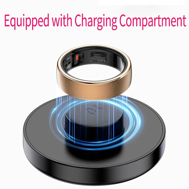 Smart Ring 2025 NEW R10 Smart Ring with Gesture Control 5ATM Waterproof Health Tracker Health Ring Smart Monitor q ring smart