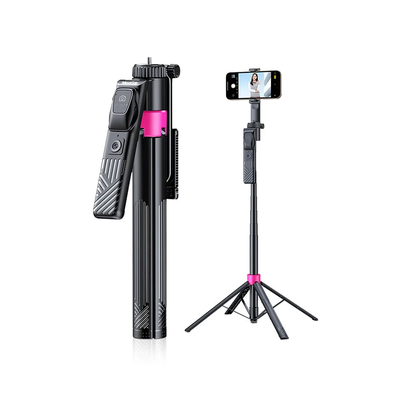 AI Smart Gimbal Tripod Selfie Stick Foldable 360° Auto Follow-Up Face Tracking Gimbal All-in-one Phone Holder For smartphone