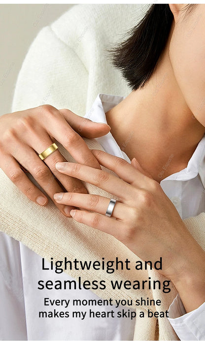 2026 New Smart Ring Men Women, Heart Rate Blood Oxygen and Sleep Monitor Smartring IP68 &amp; 5ATM Waterproof, Multi-sport Mode Ring