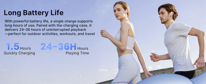 AI Smart Translation Headphones Sports Bluetooth Wireless Headset 114 Languages Real Time Translator Earbuds Free Lifetime APP