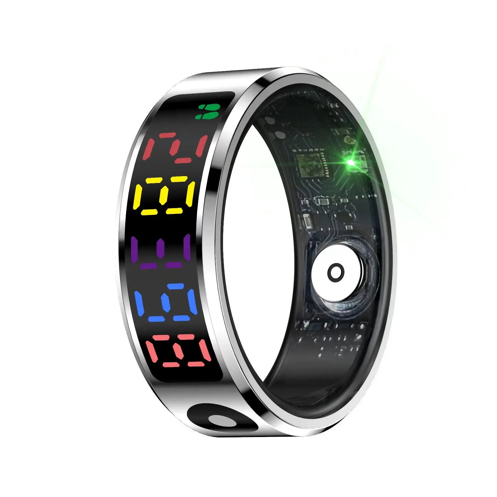 2026 Smart Ring with Display Screen And Touch, Health Manager, 5ATM Waterproof For Men Women Smart Rings R12