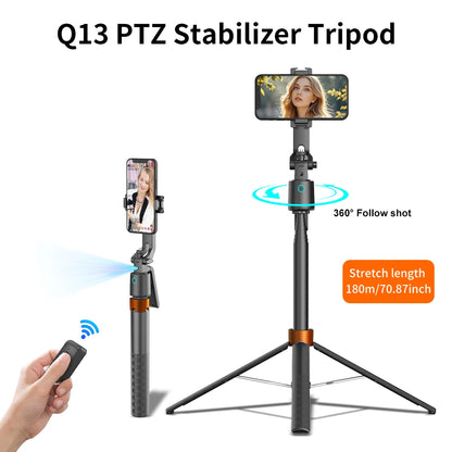 AI Face Tracking Tripod Intelligent Smart Selfie Stick Foldable Phone Holder Stabilizer Bluetooth Remote for iphone Android