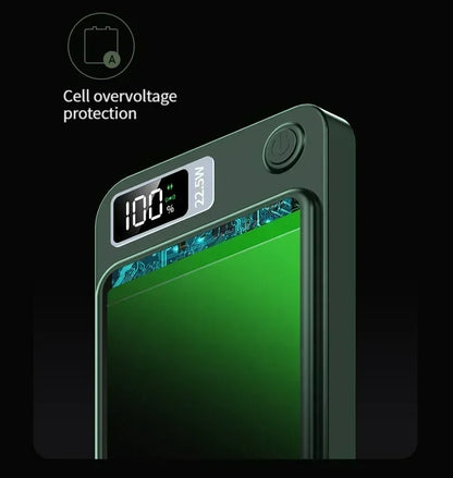 Magnetic Power Bank 50000mAh Large Capacity Wireless Fast Charging Suitable for iPhone Xiaomi Huawei universal mobile Power Bank