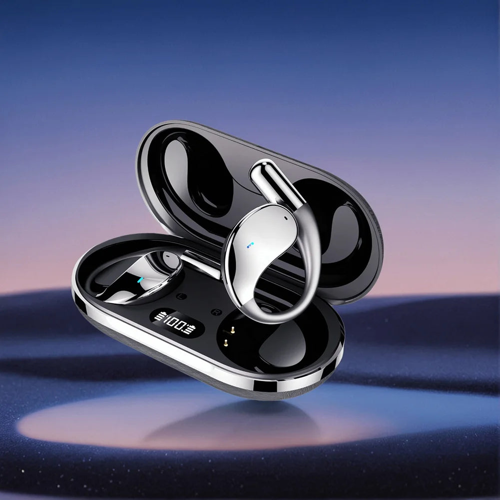 3-in-1 AI Translator Earbuds Earhooks Headset Bluetooth-Compatible 5.4 Smart Voice Translator HiFi Sound for Travel and Business