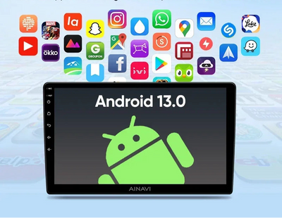 ainavi multimedia player android auto car radio android