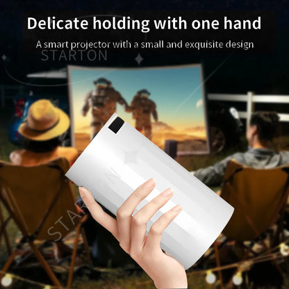 Ultra HD Projector  Portable Mini Projector Androidd LCD Portable Projector Home Cross-border Intelligent Small HD Low Noise