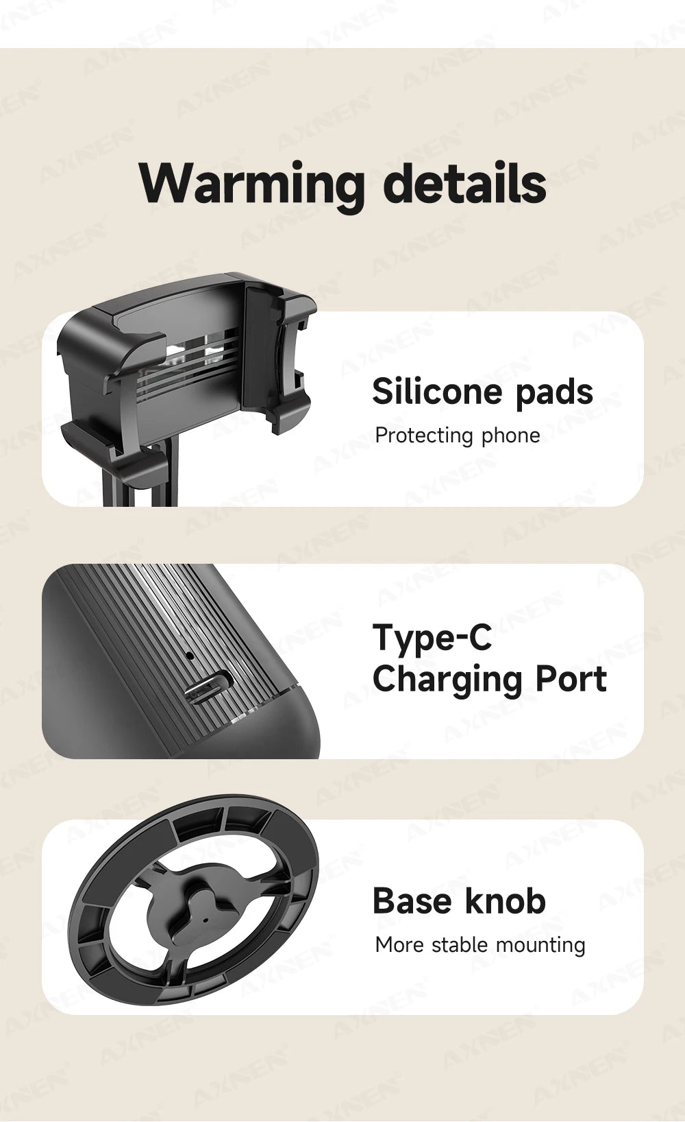 360°Rotating P05 AI Face Tracking Desktop Gimbal Stabilizer Intelligent Follow Shoot Gesture Control Cellphone Holder for iPhone