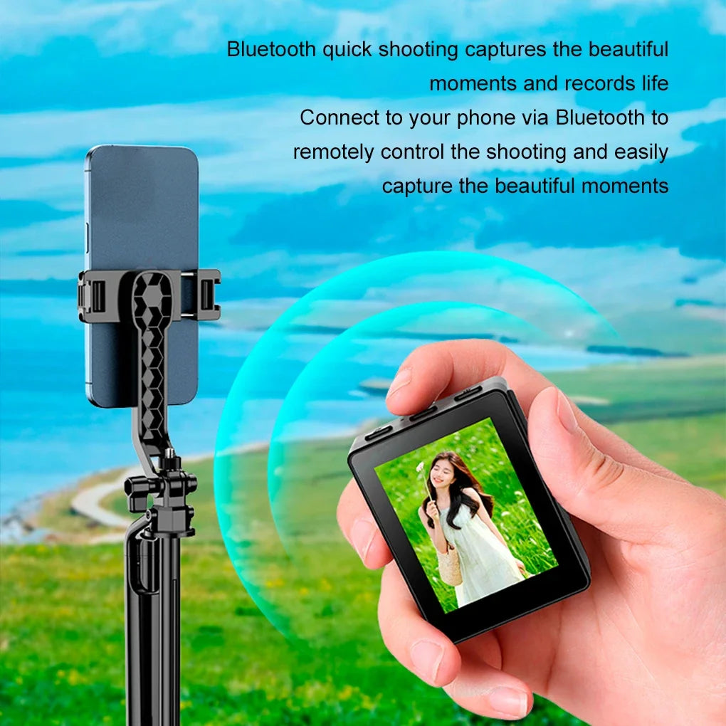 Mini Portable Smartphone Selfie Screen Display Projector  Screen Live Shooting Artifact Mobile Phone Same Screen Remote Control