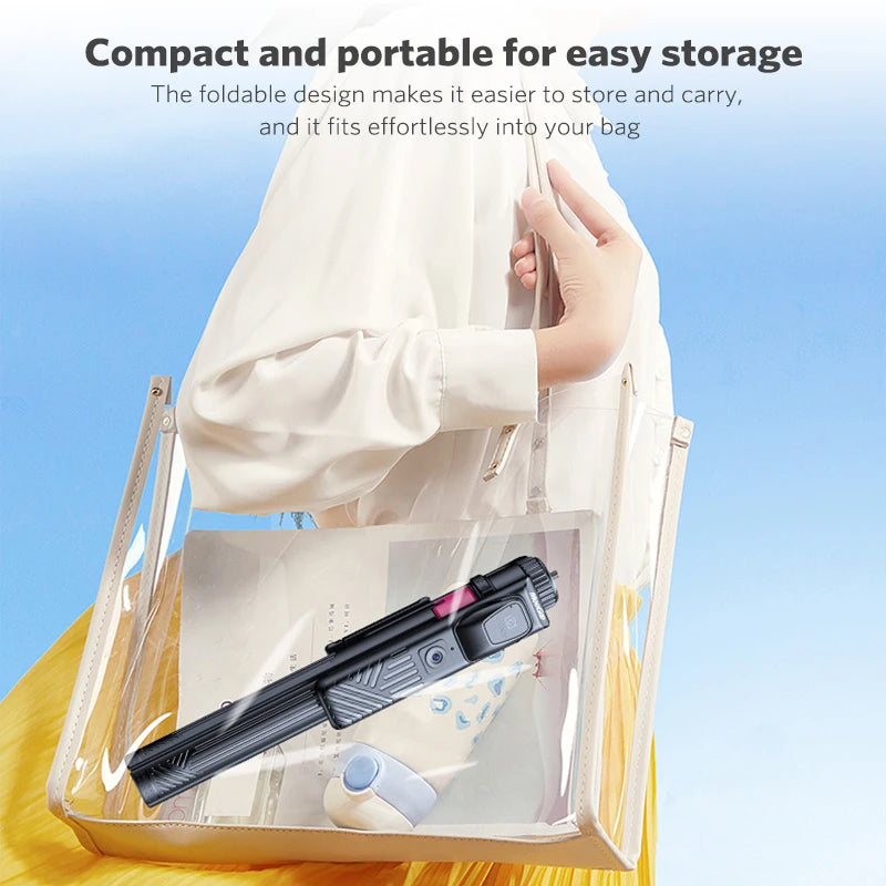 AI Smart Gimbal Tripod Selfie Stick Foldable 360° Auto Follow-Up Face Tracking Gimbal All-in-one Phone Holder For smartphone