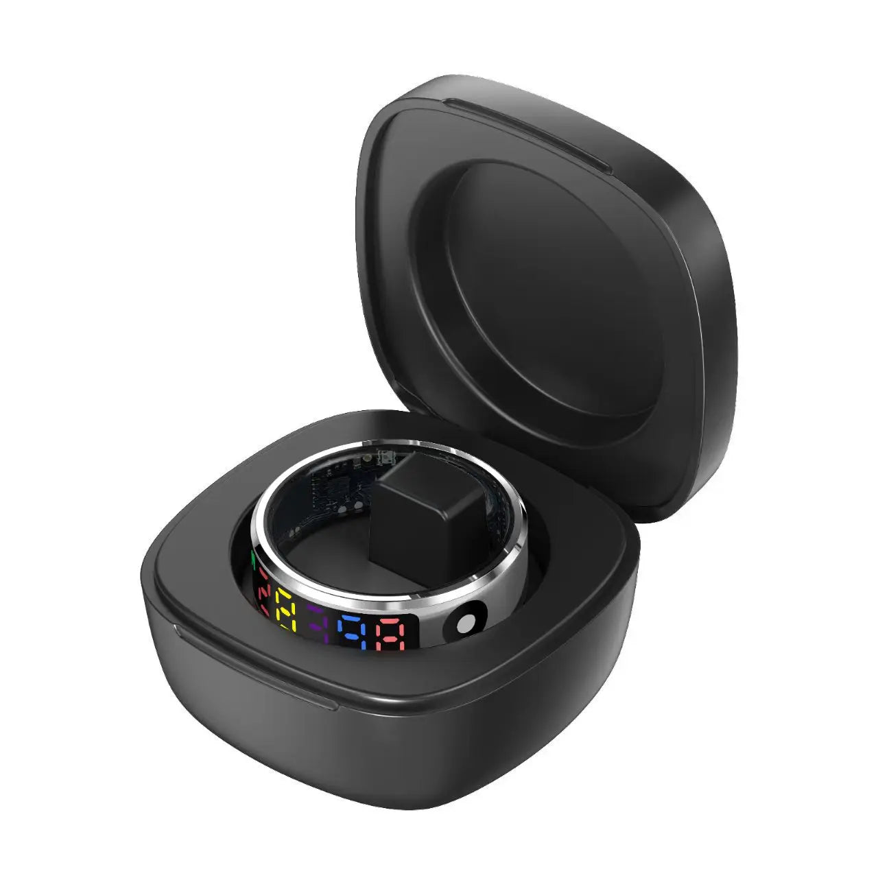2026 Smart Ring with Display Screen And Touch, Health Manager, 5ATM Waterproof For Men Women Smart Rings R12