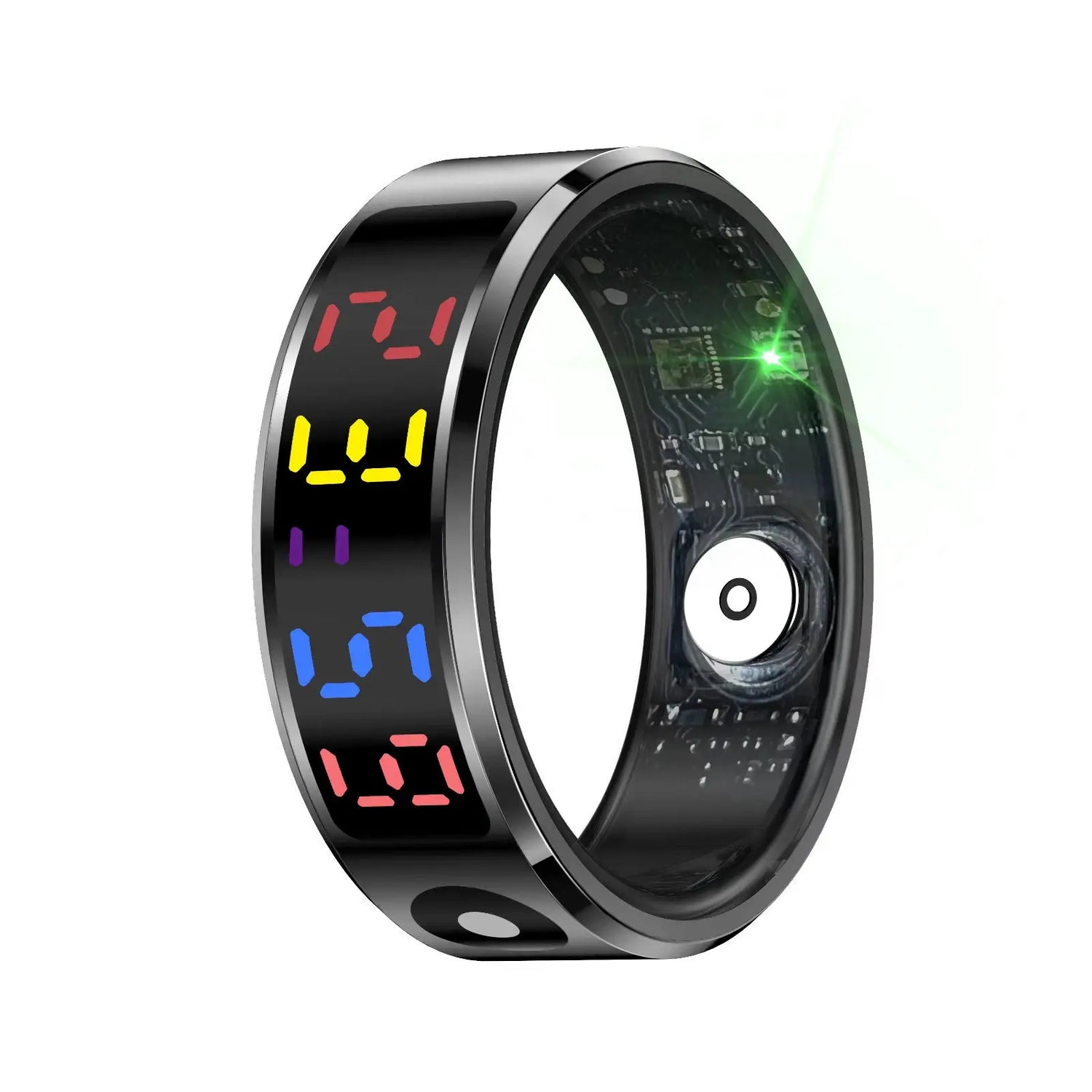 2026 Smart Ring with Display Screen And Touch, Health Manager, 5ATM Waterproof For Men Women Smart Rings R12