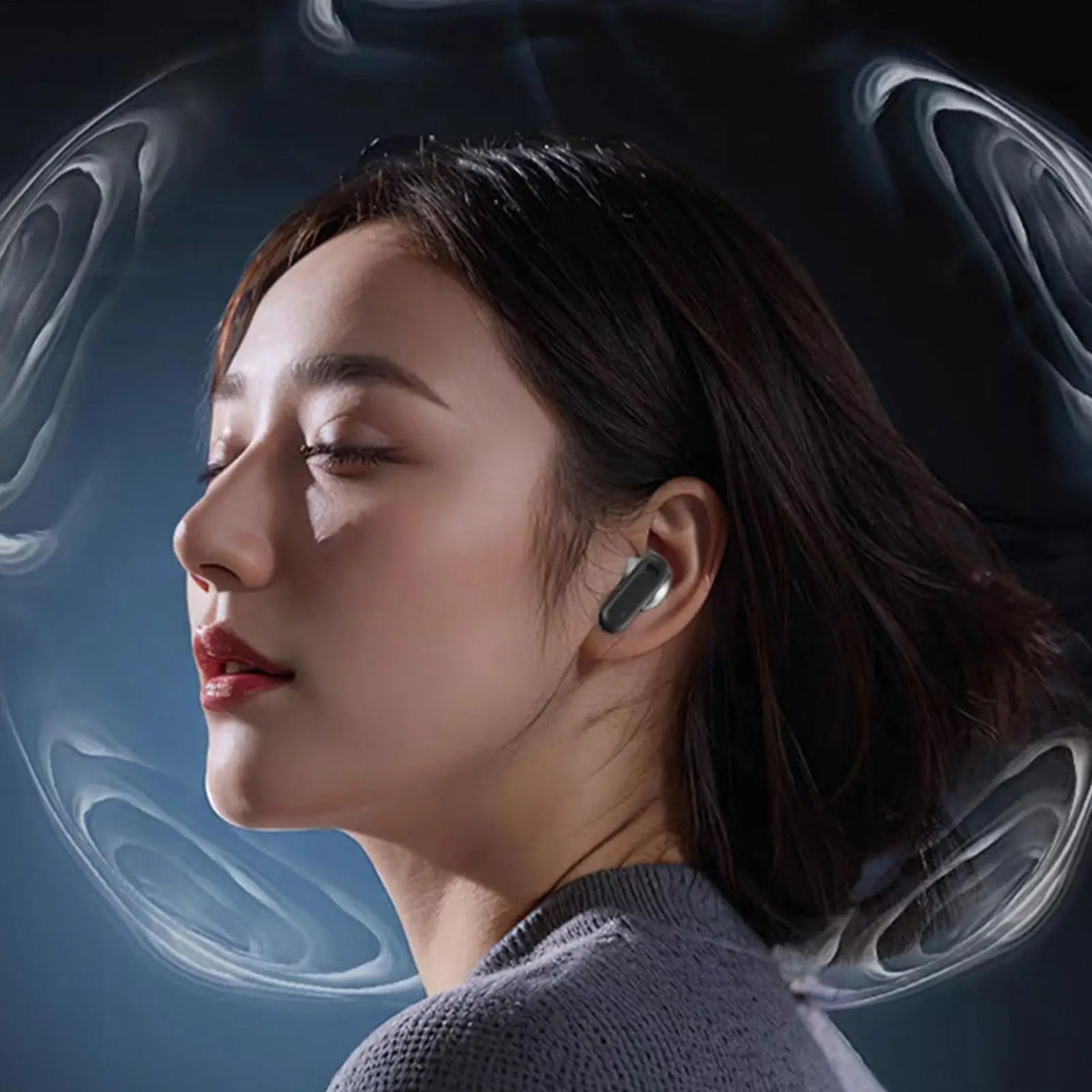 Ai Translation Earbuds Real Time Translating Earbuds Ai Translator Touchscreen Wireless Headphones Noise Canceling for Travel
