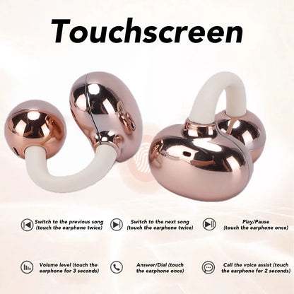 AI Smart Translation Earbuds Wireless Bluetooth Earbuds Noise Canceling Multi Functional Support 74 Languages 70 Accents w/ App