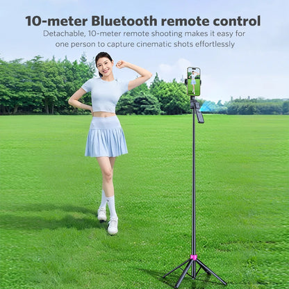 AI Smart Gimbal Tripod Selfie Stick Foldable 360° Auto Follow-Up Face Tracking Gimbal All-in-one Phone Holder For smartphone