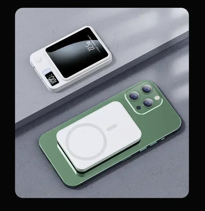 Magnetic Power Bank 50000mAh Large Capacity Wireless Fast Charging Suitable for iPhone Xiaomi Huawei universal mobile Power Bank