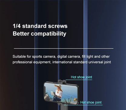 AI Face Tracking Tripod Intelligent Smart Selfie Stick Foldable Phone Holder Stabilizer Bluetooth Remote for iphone Android