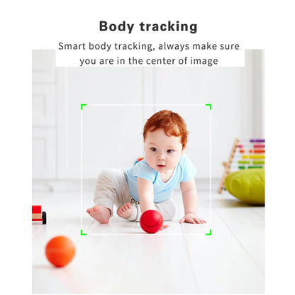 Automatic tracking phone holder, automatic face tracking tripod, multifunctional intelligent 360 ° rotating face tracking holder