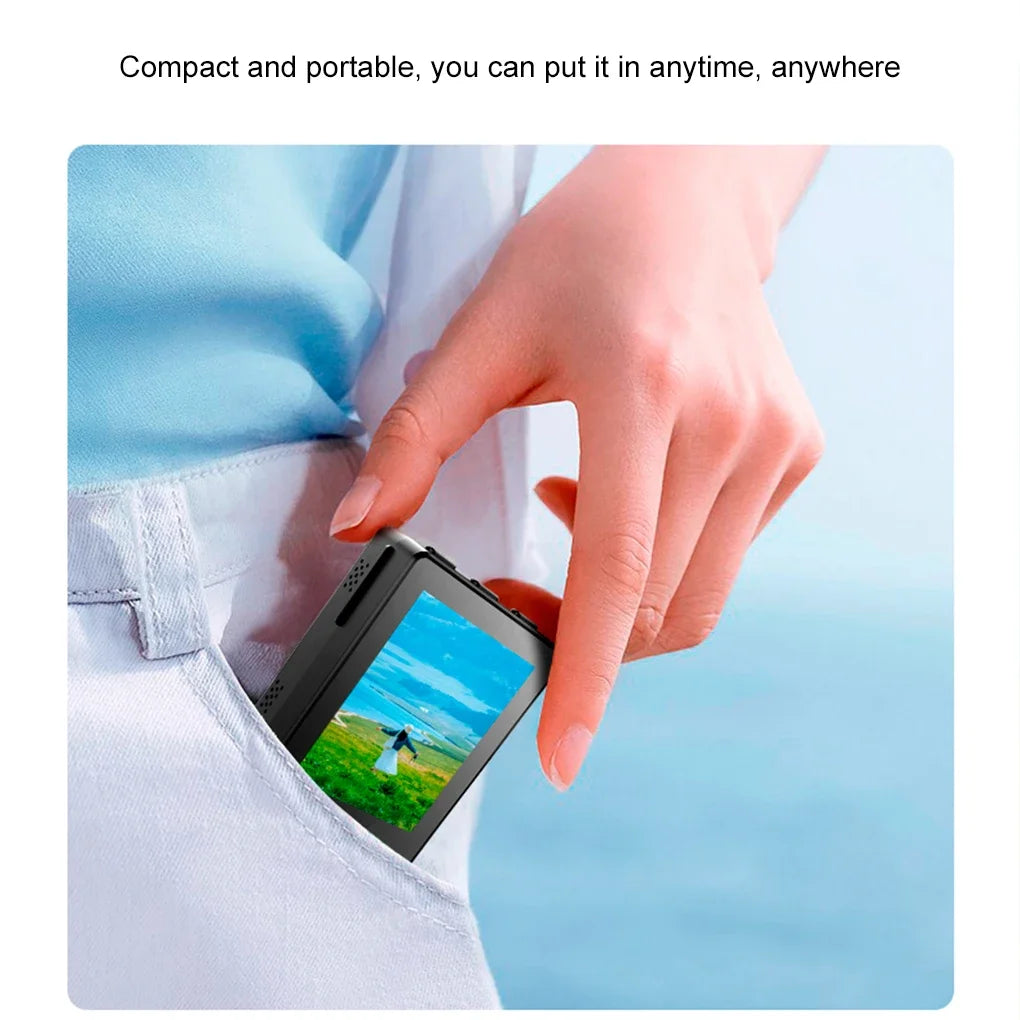 Mini Portable Smartphone Selfie Screen Display Projector  Screen Live Shooting Artifact Mobile Phone Same Screen Remote Control