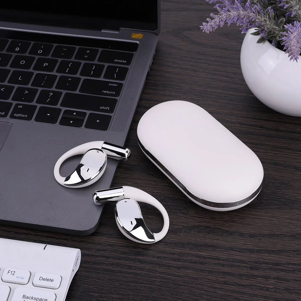 3-in-1 AI Translator Earbuds Earhooks Headset Bluetooth-Compatible 5.4 Smart Voice Translator HiFi Sound for Travel and Business