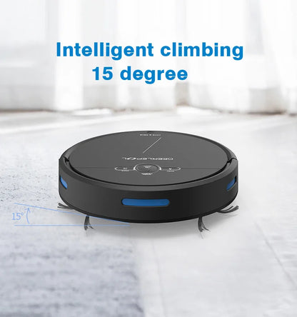 Robot Vacuum Cleaner With 2000Pa Cyclone Suction APP/Voice/Remote Control Automatic Self-Charging Robotic Vacuum Cleaner