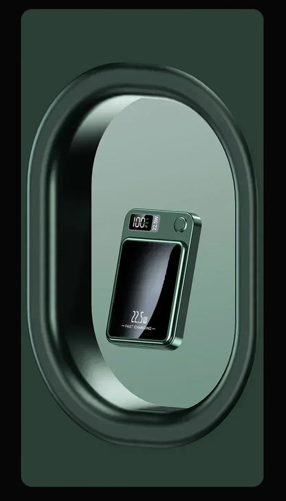 Magnetic Power Bank 50000mAh Large Capacity Wireless Fast Charging Suitable for iPhone Xiaomi Huawei universal mobile Power Bank