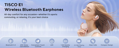 AI Smart Translation Headphones Sports Bluetooth Wireless Headset 114 Languages Real Time Translator Earbuds Free Lifetime APP