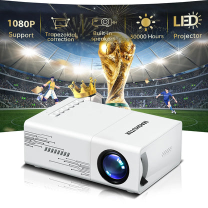 Mini Projector USB Connected for Home Cinema Family Gatherings Casual Entertainment Compact Portable Projector
