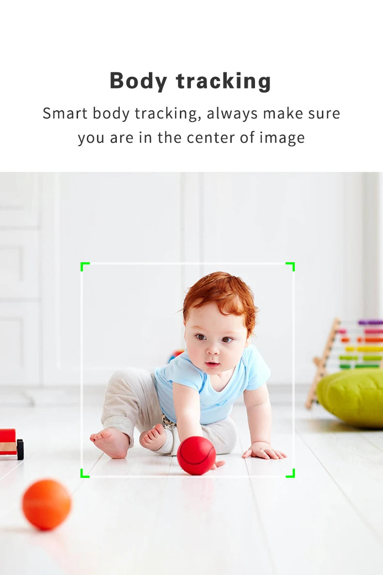 Automatic tracking phone holder, automatic face tracking tripod, multifunctional intelligent 360 ° rotating face tracking holder