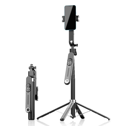 Smart AI Tracking Gimbal Facial Tracking Selfie Stick Bluetooth Selfie Camera Portable Travel Automatic Rotation Phone Holder
